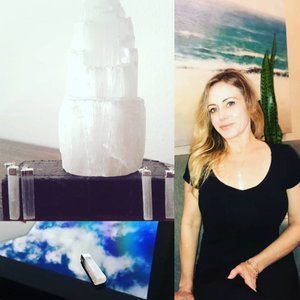 Selenite Pendent